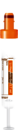 S-Monovette® Lithium Heparin Gel LH, 2,7 ml, Verschluss orange, (LxØ): 75 x 13 mm, mit Papieretikett