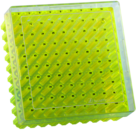 Caixa de criopreservação, 132 x 132 x 53 mm, dimensão da grade: 10 x 10, para 100 recipientes